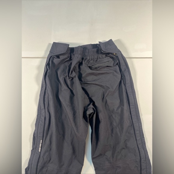 Mountain Hardwear Mens Goretex Black XCR Snowboard Ski Snow Pants Zip Belted L - Picture 13 of 15